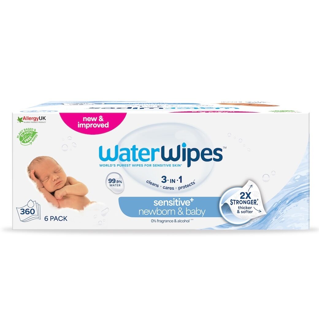 6 Pack x 60 Wipes (360 wipes total)