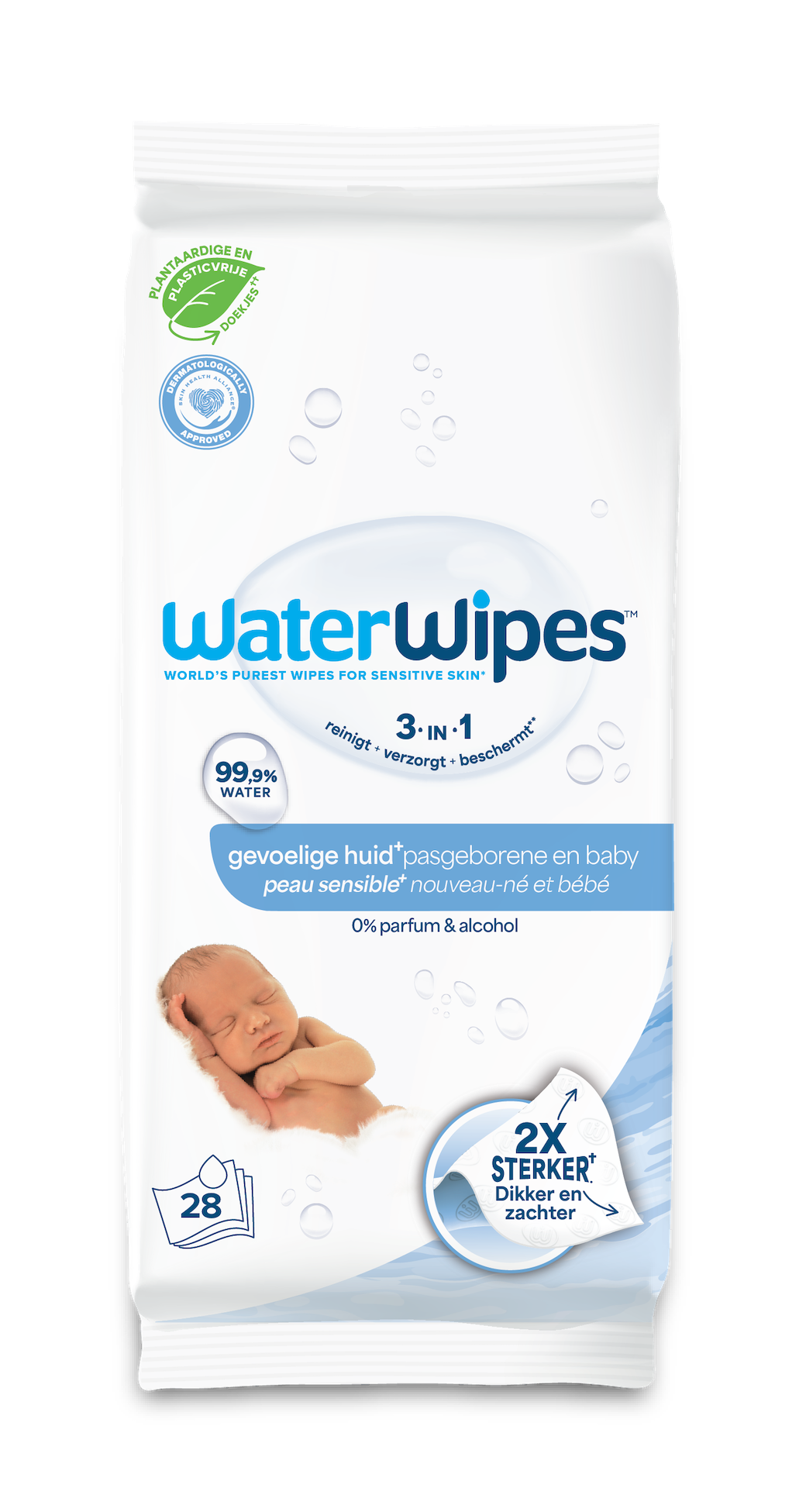 1 Paquet (28 Lingettes)