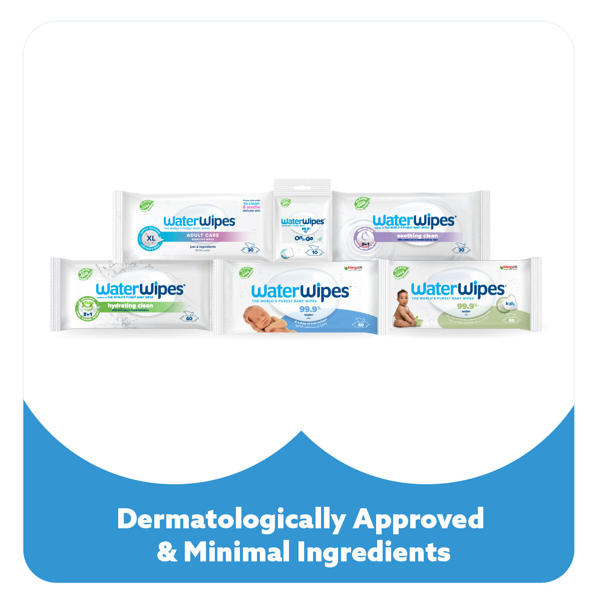 WaterWipes® للعناية الشخصية