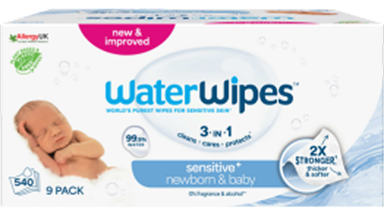 9 Pack x 60 Wipes (540 wipes total)