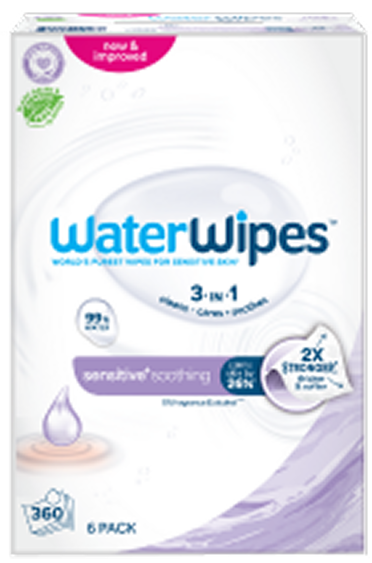 6 Pack x 60 Wipes (360 wipes total)